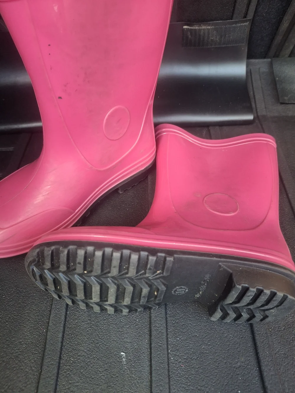 Girls Pink Rain Boots